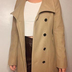 Women's Tan and Brown Coat